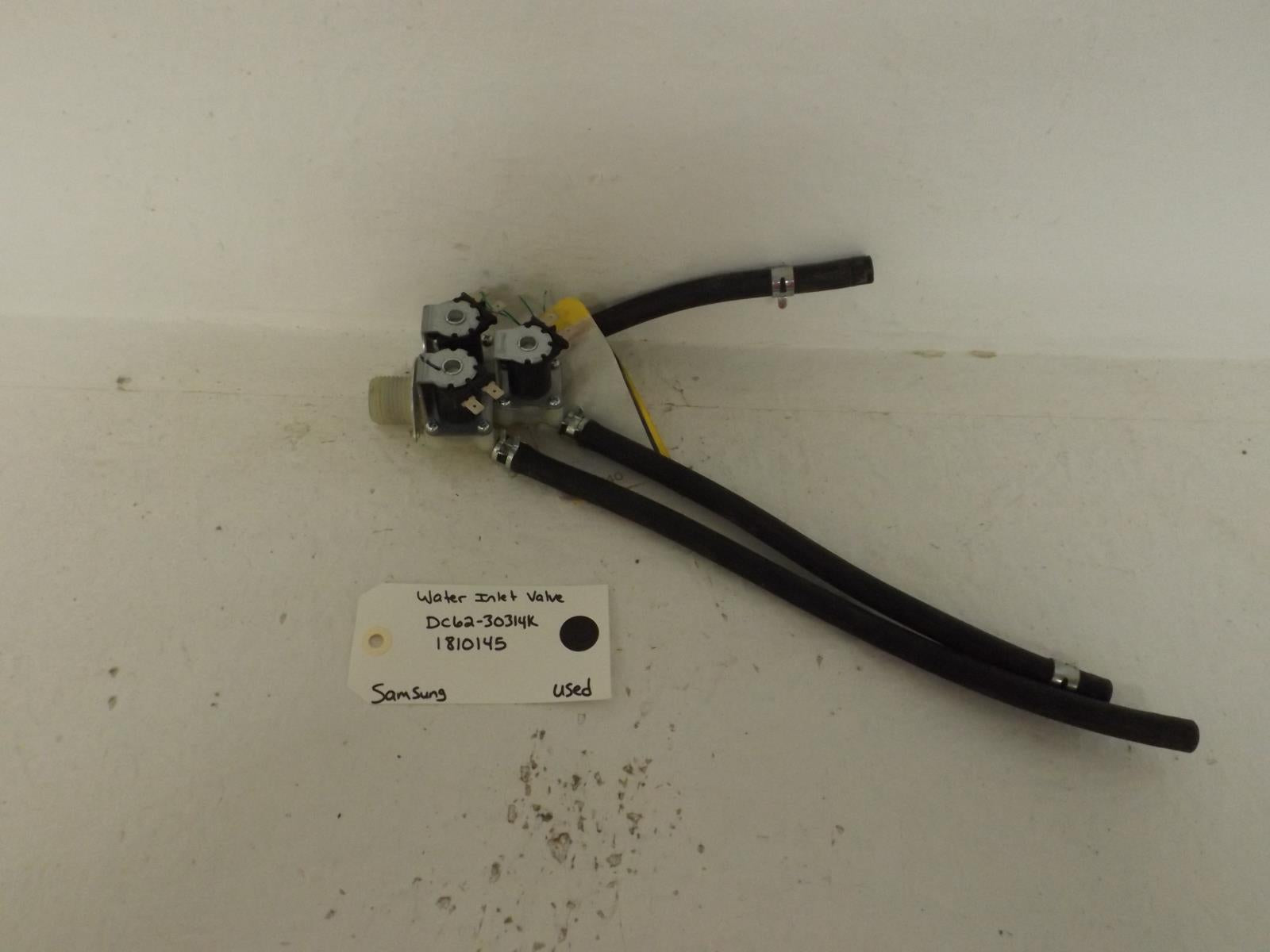 Samsung Washer DC6230314K 1810145 Water Inlet Valve Used Samsung Washer DC6230314K 1810145 Water Inlet Valve Used